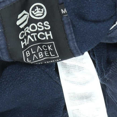 Cross Hatch Men's Blue Pullover Hoodie M