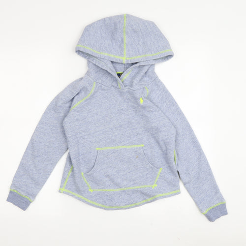 Polo Ralph Lauren Grey Boys Pullover Hoodie, Size 146