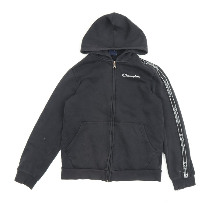 Champion Boys Black XL Full Zip Hoodie