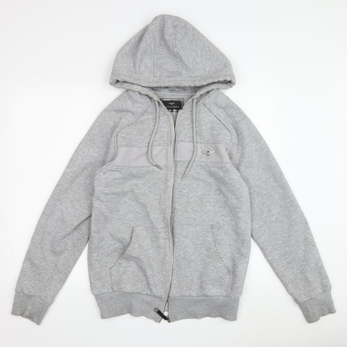 Creative Recreation Men's Grey Full Zip Hoodie S