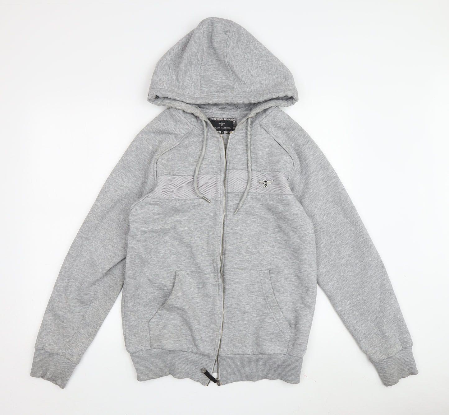 Creative Recreation Men's Grey Full Zip Hoodie S