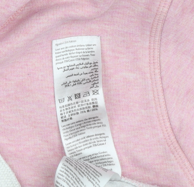 Jack Wills Pink Women's Hoodie, Size 12, Pullover Style