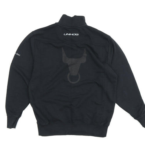 ID Identity Men's Black L 1/4 Zip Sweatshirt