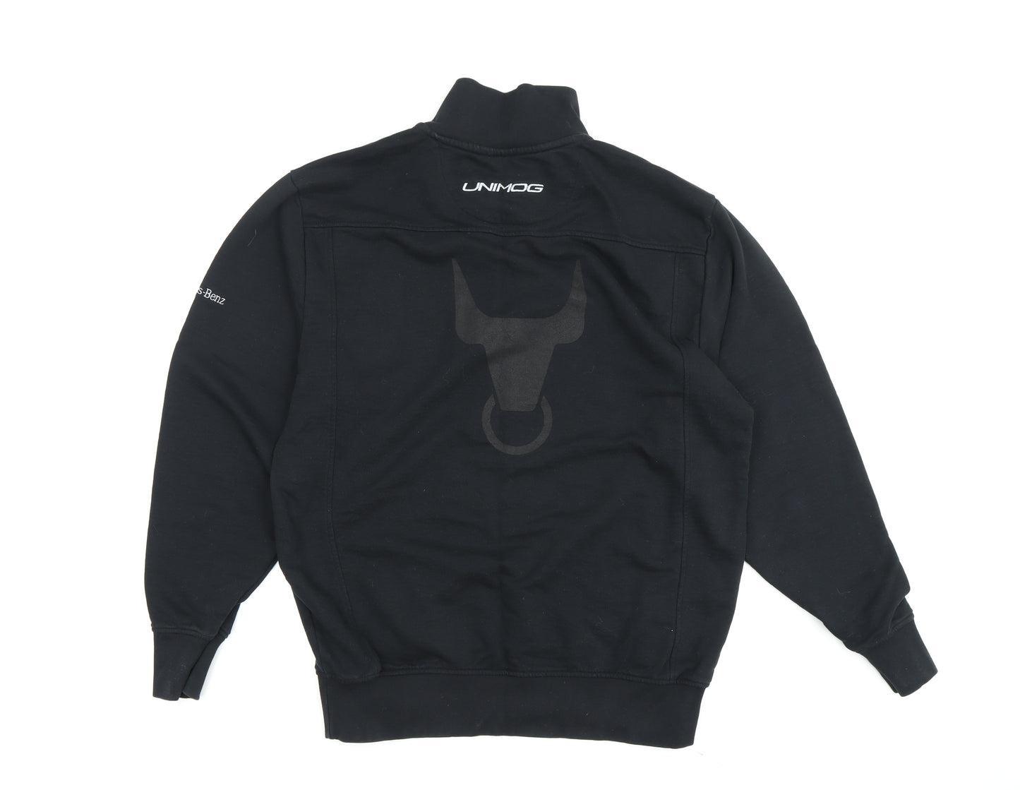ID Identity Men's Black L 1/4 Zip Sweatshirt
