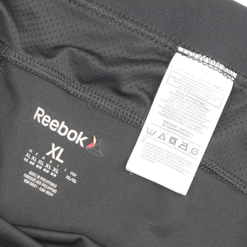 Reebok Men's XL Black Compression Leggings