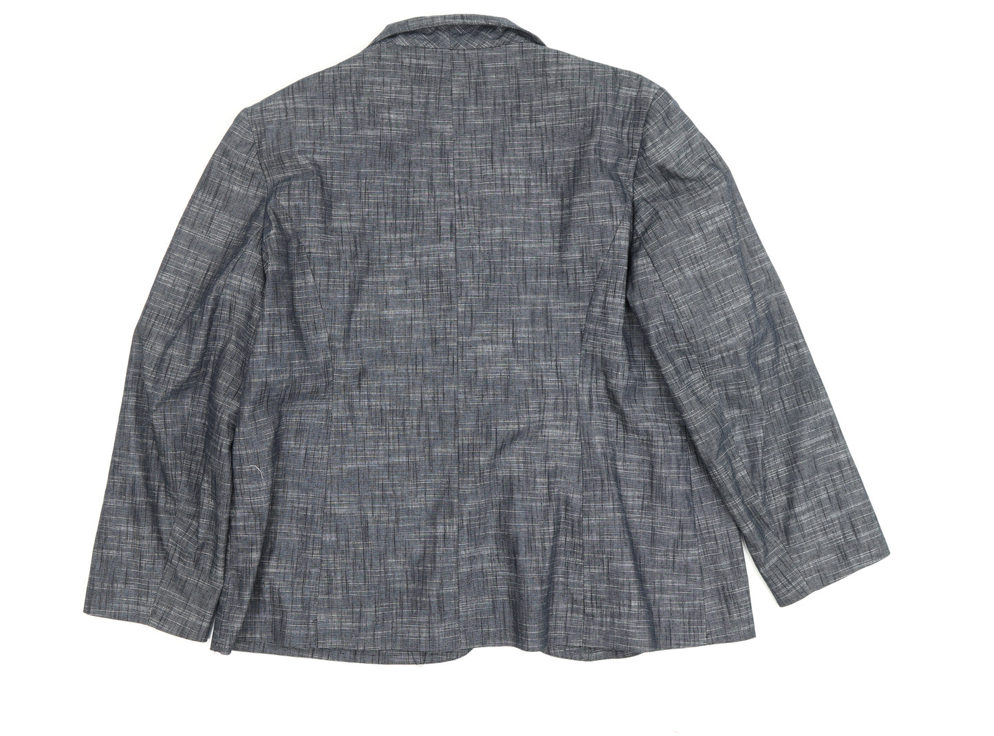 Yfa Collection Women's Grey Blazer UK 20 Check Business