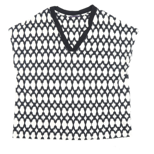 Marks and Spencer Women's Geometric T-Shirt, Size 20, Sleeveless