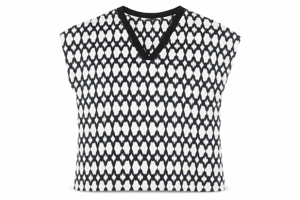 Marks and Spencer Women's Geometric T-Shirt, Size 20, Sleeveless