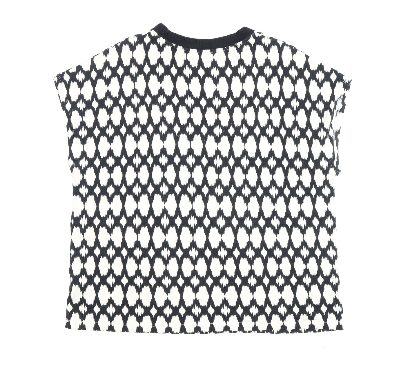 Marks and Spencer Women's Geometric T-Shirt, Size 20, Sleeveless