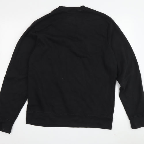Champion Men's Black M Pullover Logo Sweatshirt