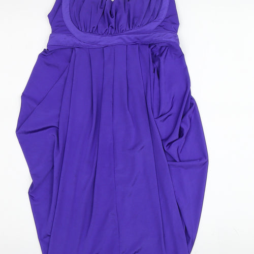 River Island Women's Purple Size 10 Slip Dress