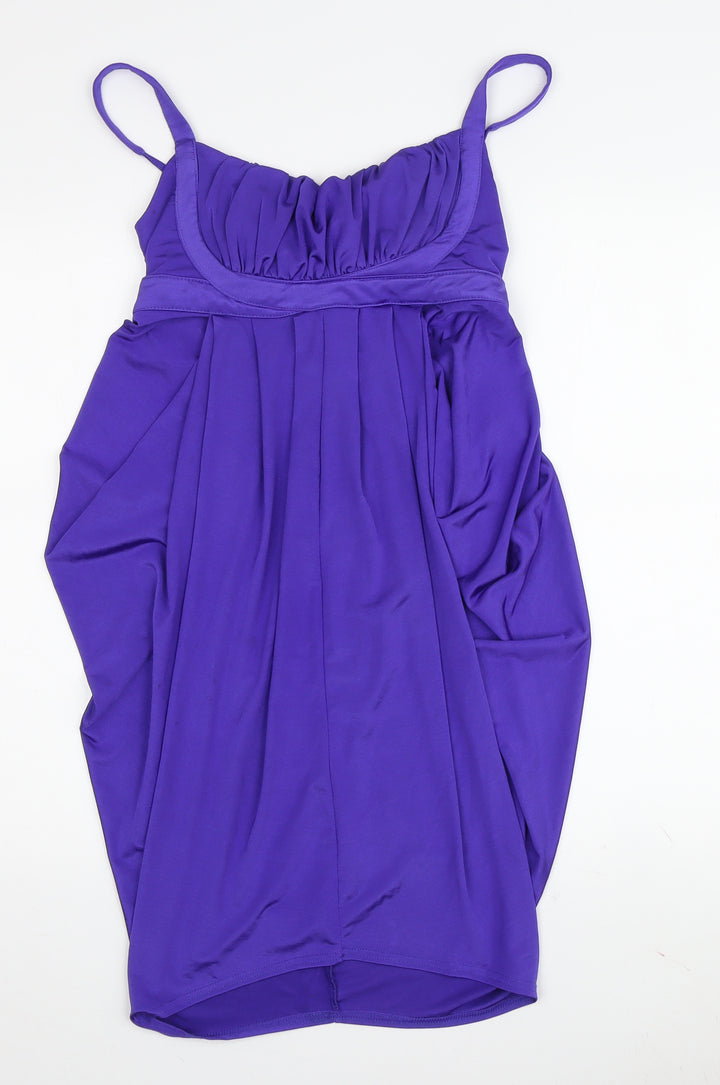 River Island Women's Purple Size 10 Slip Dress