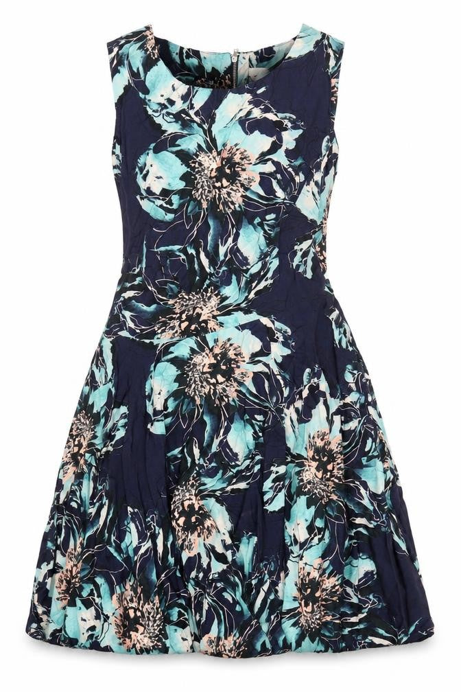 Front view of Apricot Women's Multicoloured A-Line Dress, size 10