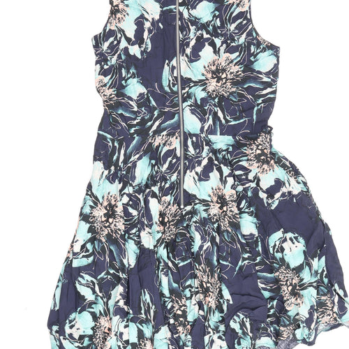 Apricot Women's Multicoloured A-Line Dress Size 10