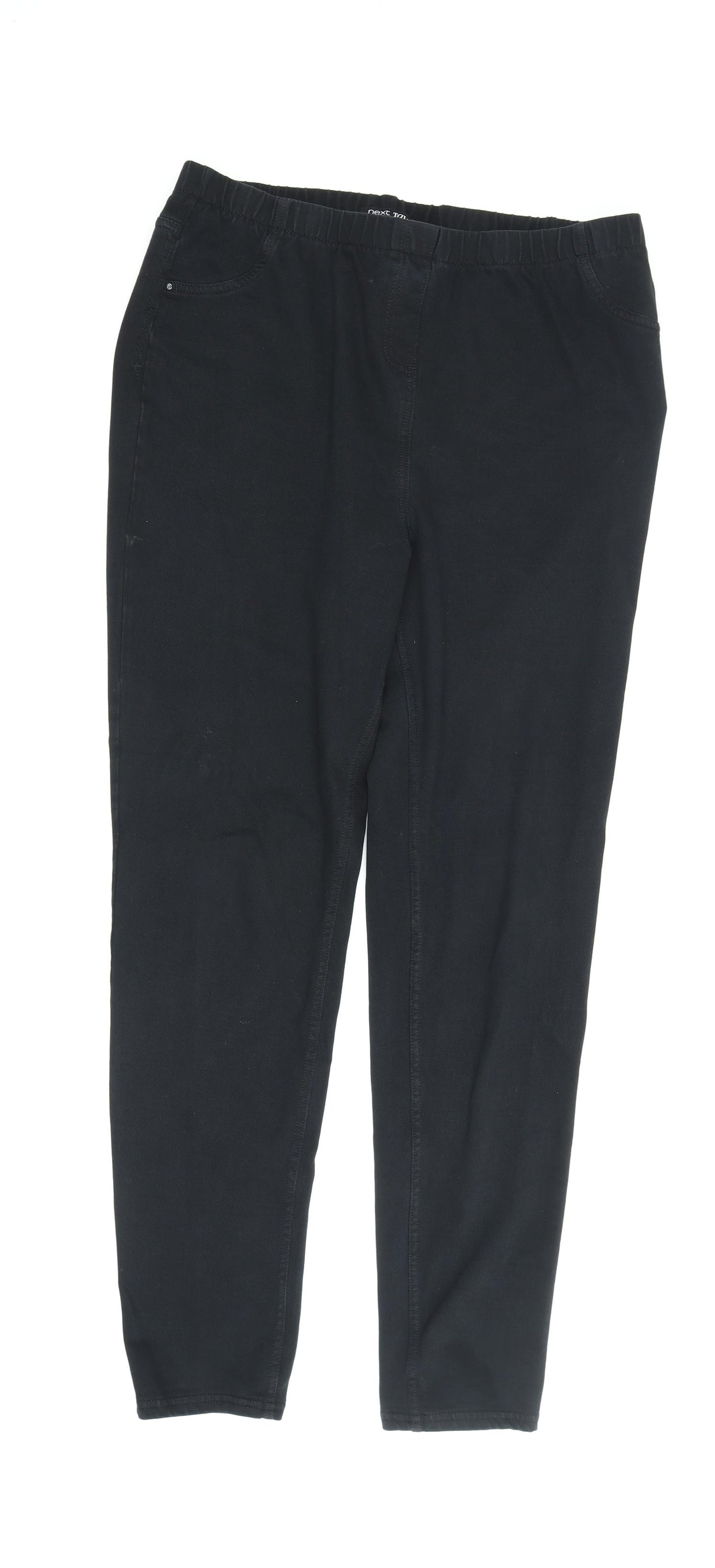 Next Women Black Jegging Leggings Size 16 Tall