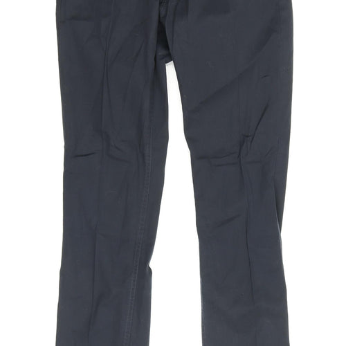 Lee Women's Black Straight Leg Trousers - Size 29