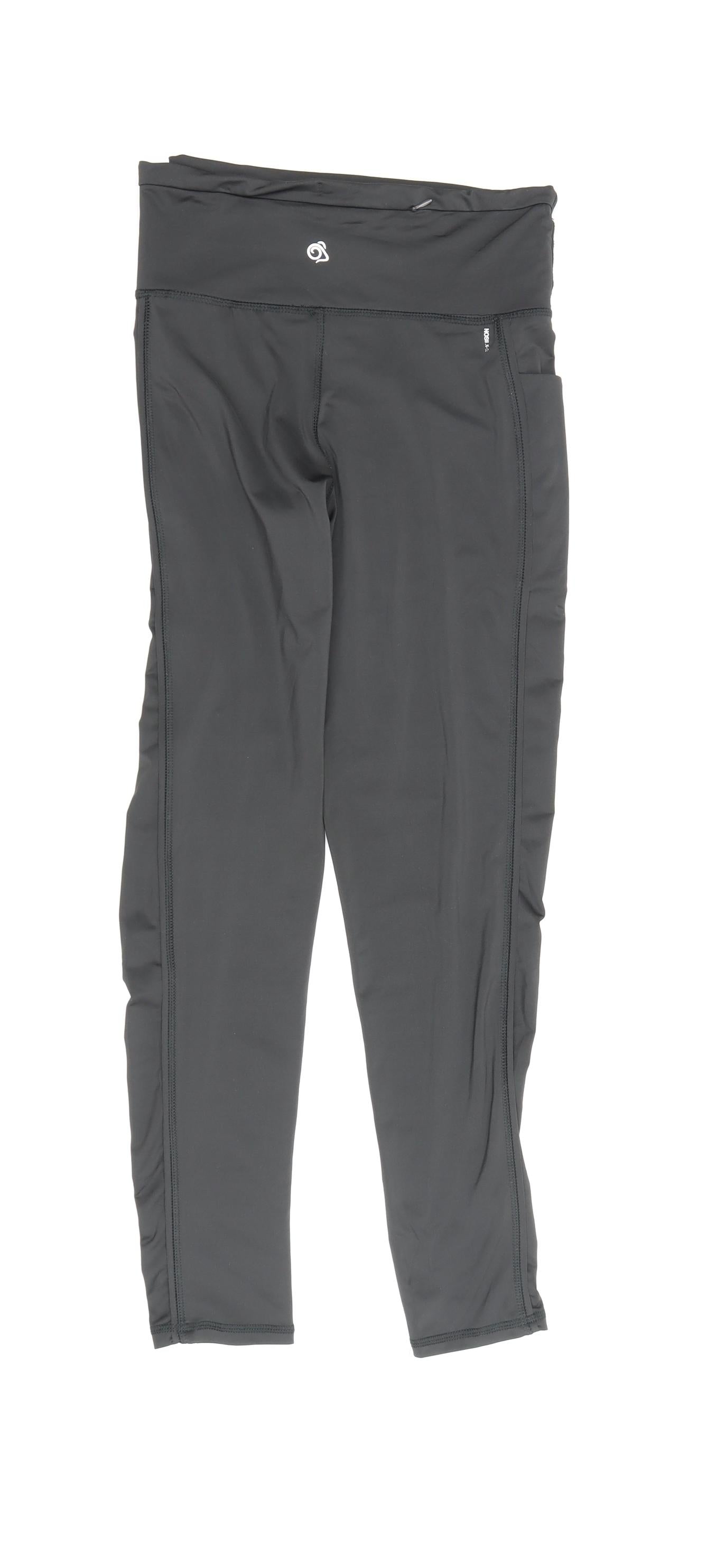 Craghoppers Women's Black Leggings Size 10 Slim Fit