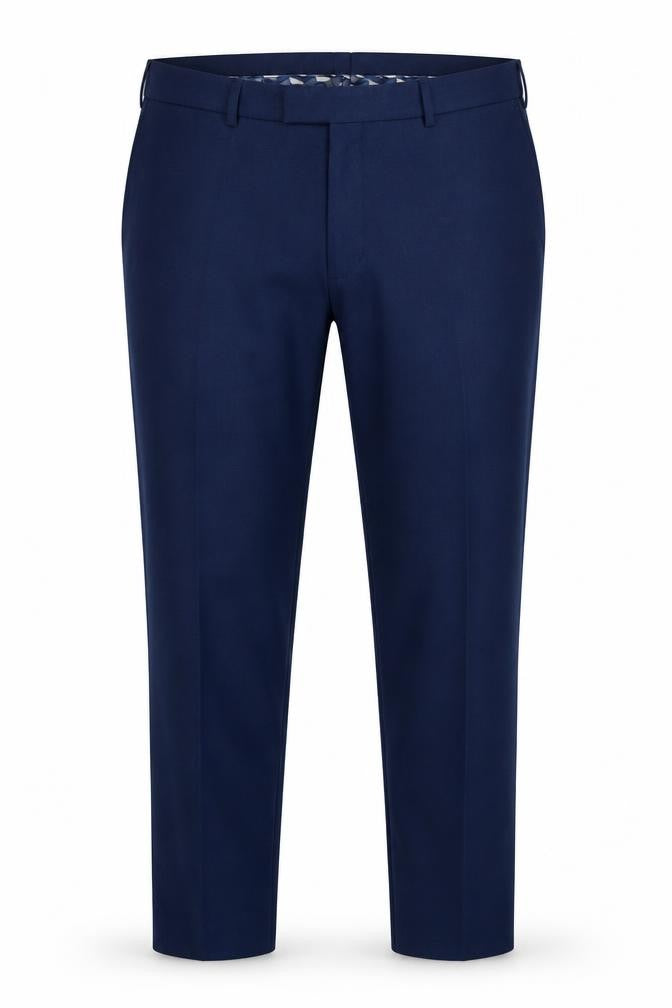 Moss Bros Men's Blue Dress Pants M Straight Leg