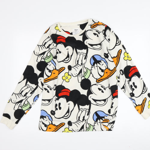 Disney Women's Multicoloured Pyjama Top 2XS