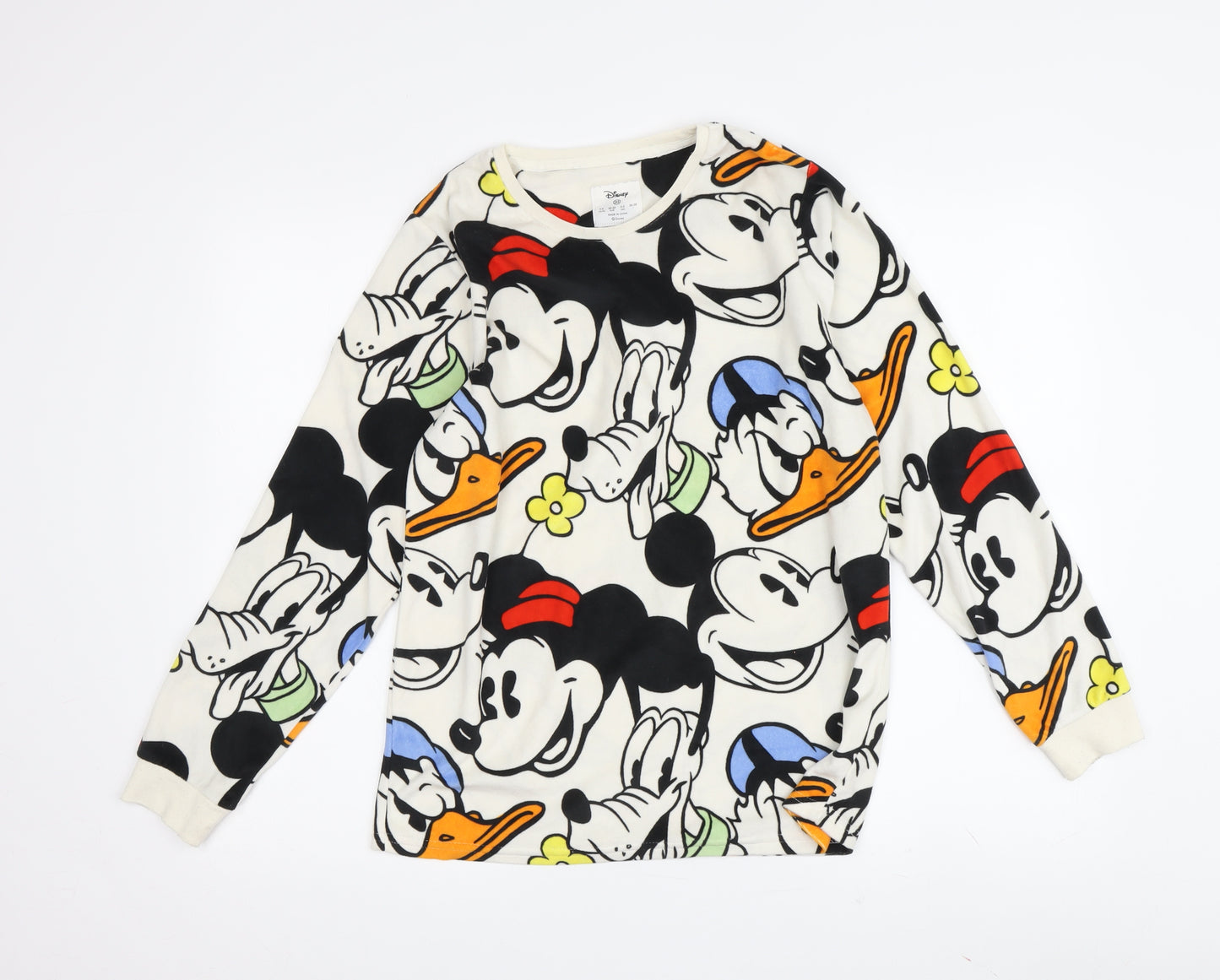 Disney Women's Multicoloured Pyjama Top 2XS
