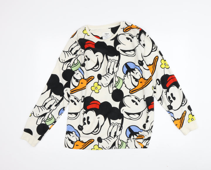Disney Women's Multicoloured Pyjama Top 2XS