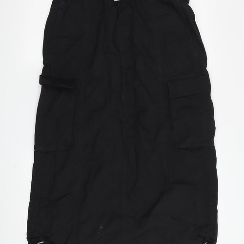 Marks and Spencer Black Cargo Skirt Women Size 12