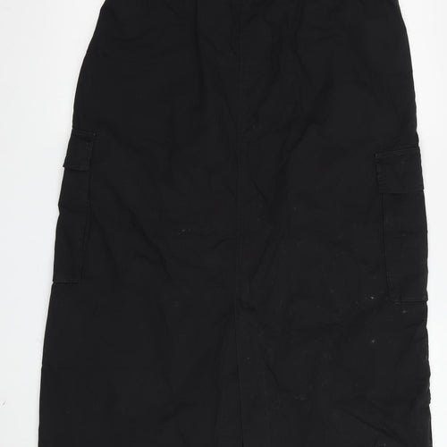 Marks and Spencer Black Cargo Skirt Women Size 12