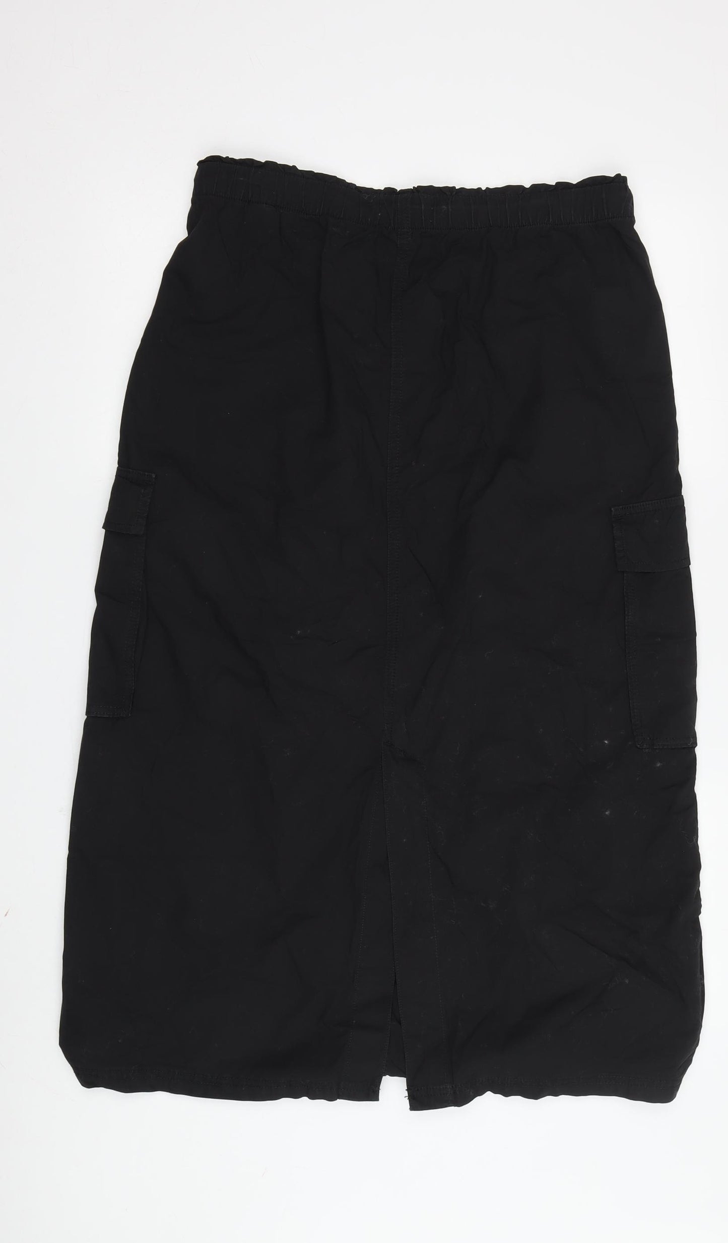 Marks and Spencer Black Cargo Skirt Women Size 12