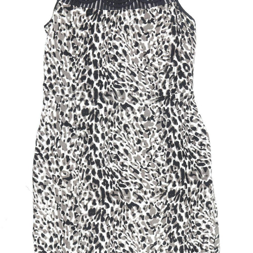 Clements Ribeiro Women's Multicoloured Animal Print Bodycon Dress