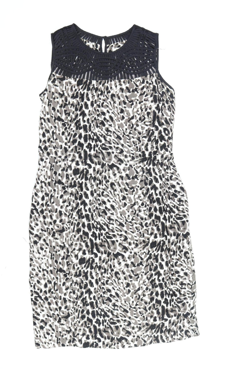 Clements Ribeiro Women's Multicoloured Animal Print Bodycon Dress