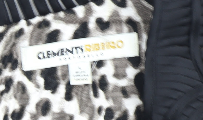 Clements Ribeiro Women's Multicoloured Animal Print Bodycon Dress