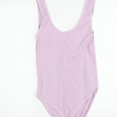 Stradivarius Women's Pink Bodysuit L