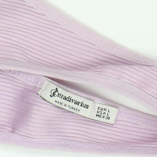 Stradivarius Women's Pink Bodysuit L