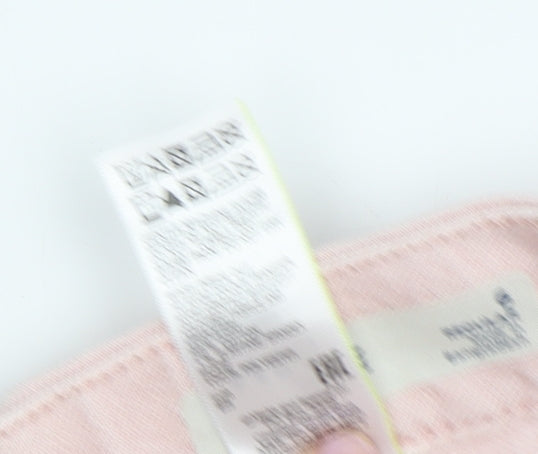 Marks and Spencer Women's Pink Wide-Leg Jeans, Size 6