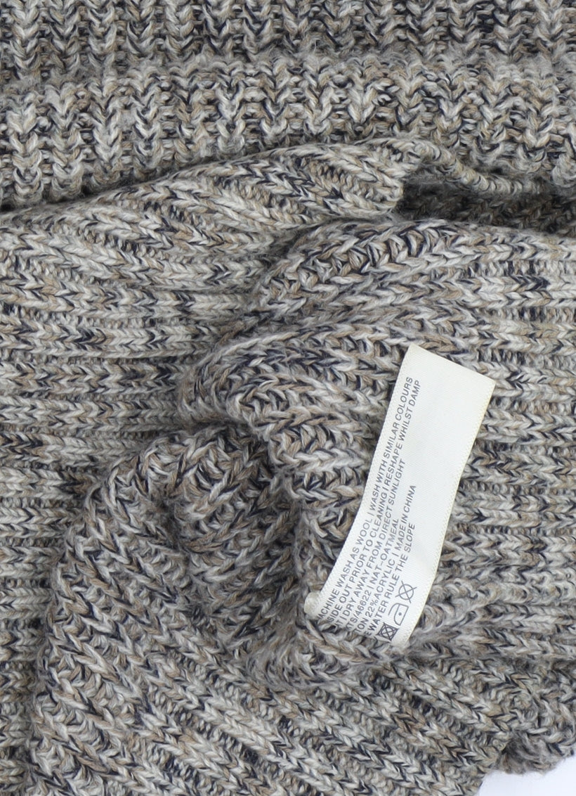 Fat Face Men's Beige Wool Pullover Jumper M