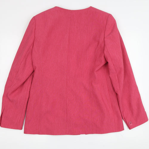 Debenhams Pink Women’s Blazer - Size 12