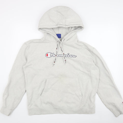 Champion Men's Grey XL Pullover Hoodie