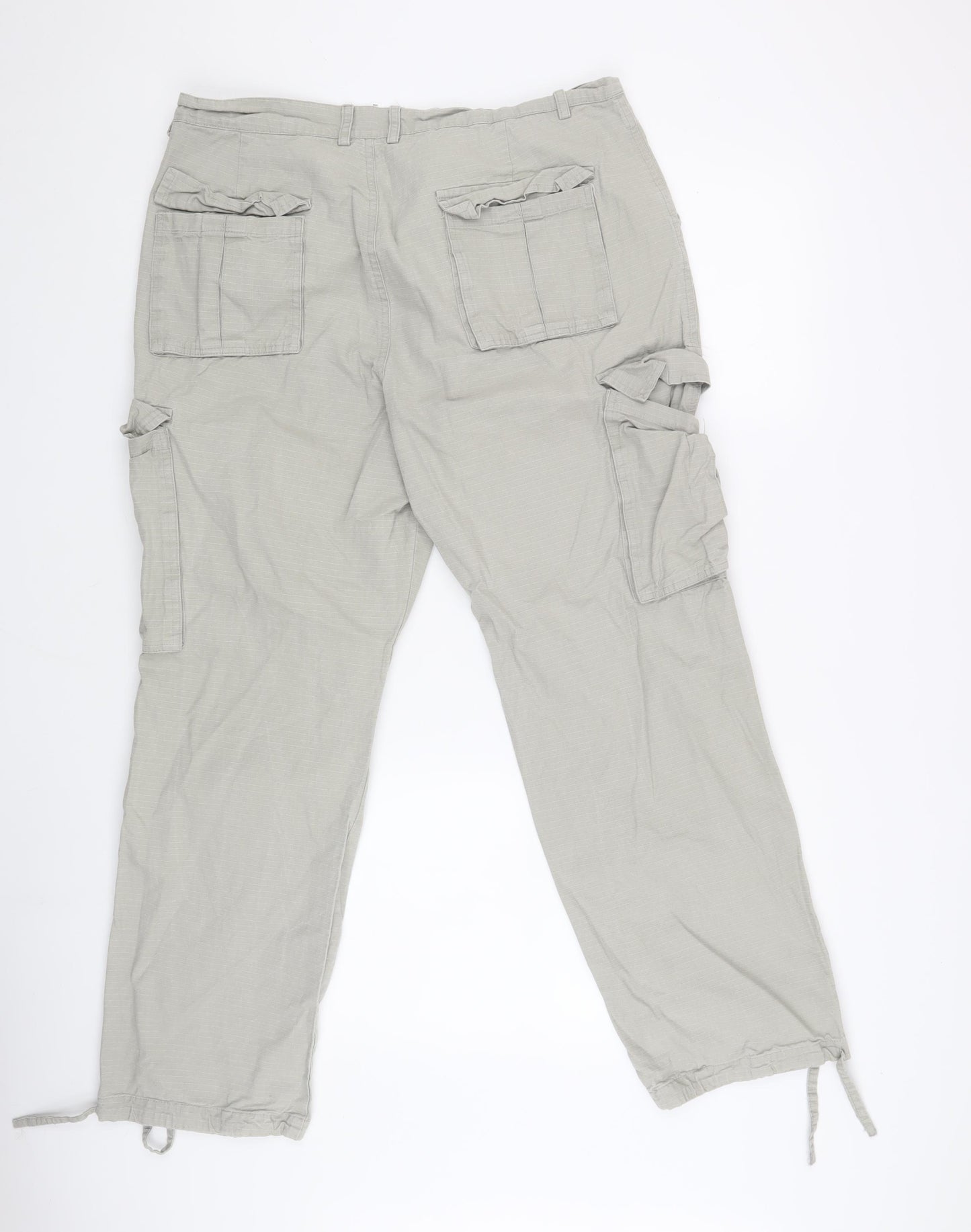 Sixth June Unisex Grey Cargo Trousers XL