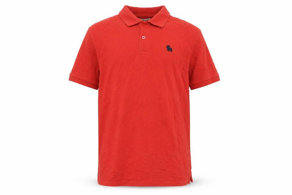 Jack & Jones Red Men's Polo Shirt L Size Casual