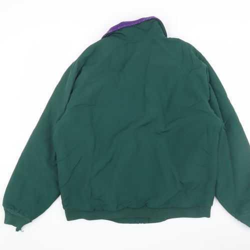Lands' End Women's Green Jacket M Casual Winter