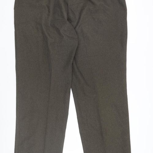 Greenwoods Mens Brown Regular Fit Dress Pants 44