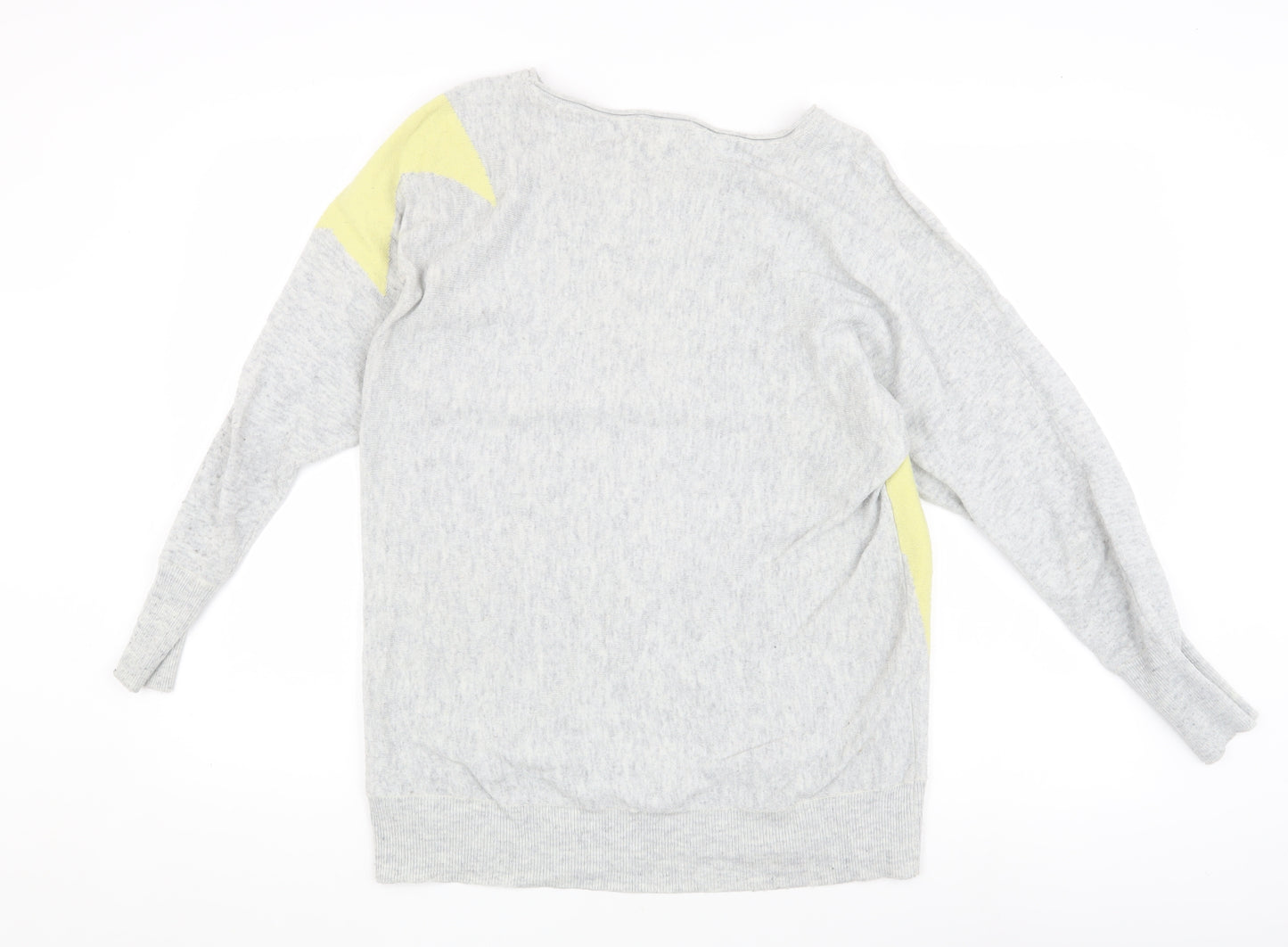 Monsoon Women's Grey Pullover Jumper M with Star Design