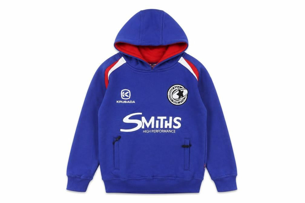 Krusada Boys Blue Hoodie, Size S, Sports Style