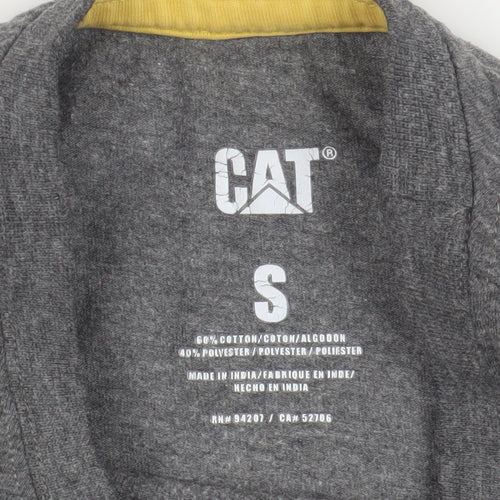 Caterpillar Men's Grey S Short Sleeve T-Shirt