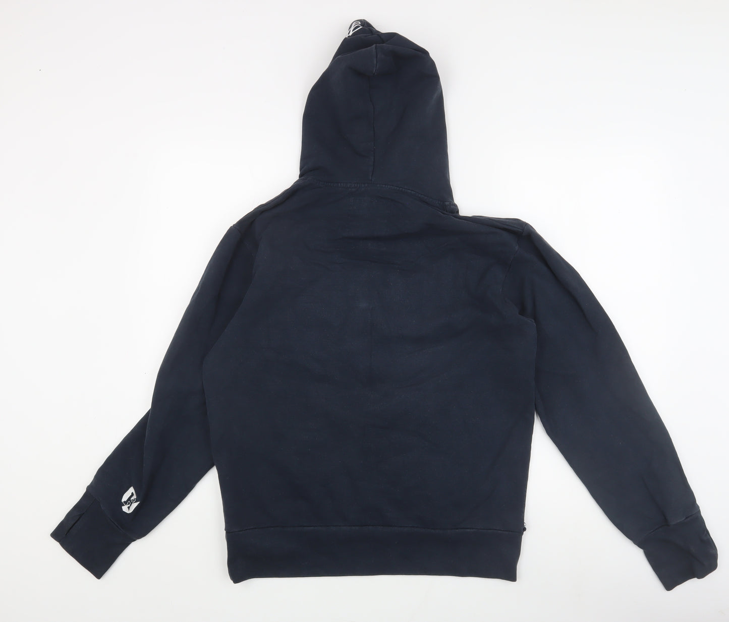 Hunch Men's Blue Pullover Hoodie - Medium, Sports Logo