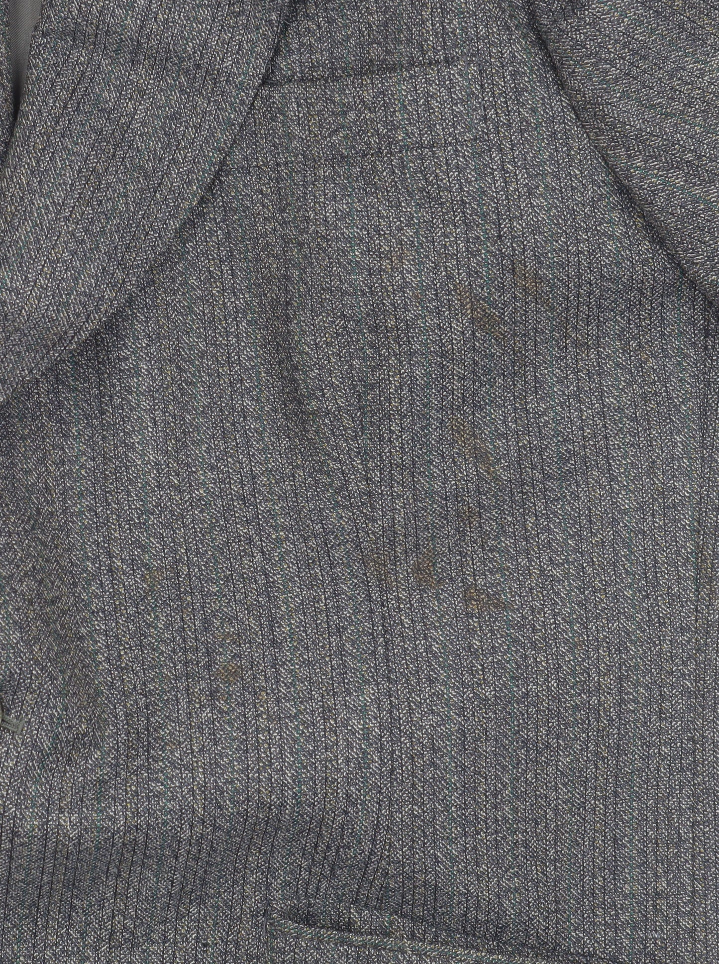 Dunn & Co Men's Grey Tweed Blazer, Size 43R, Herringbone