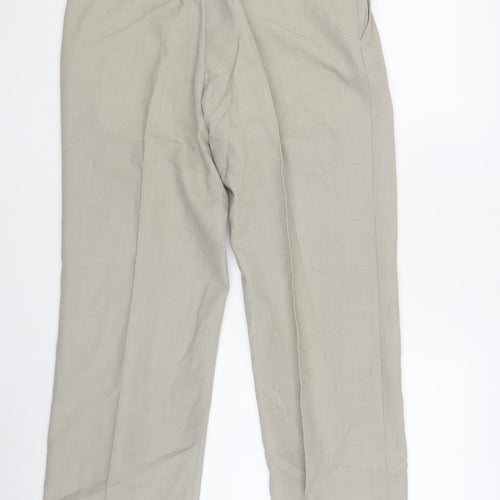 John Lewis Men Beige Dress Pants 32 Regular Straight