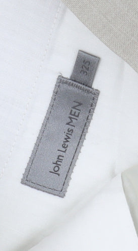 John Lewis Men Beige Dress Pants 32 Regular Straight