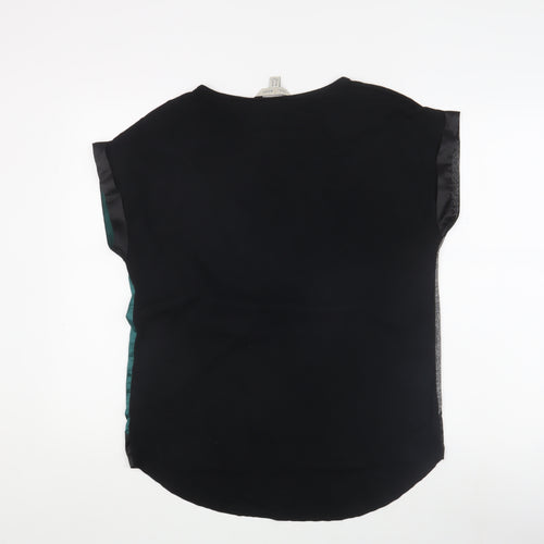 Love & Roses Women's Geometric Satin Blouse, Size 14