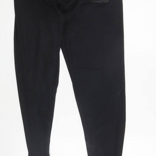 Campri Men's Black XL Compression Leggings